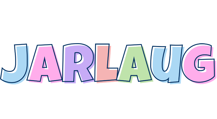 Jarlaug pastel logo