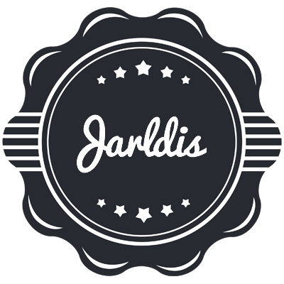 Jarldis badge logo