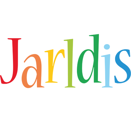 Jarldis birthday logo