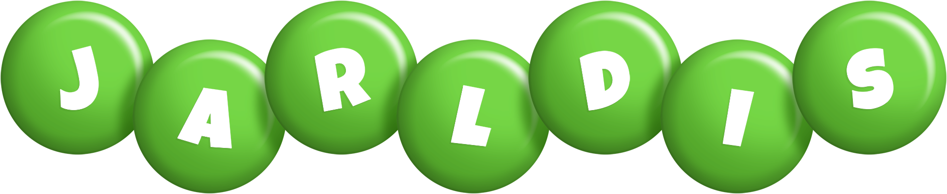 Jarldis candy-green logo