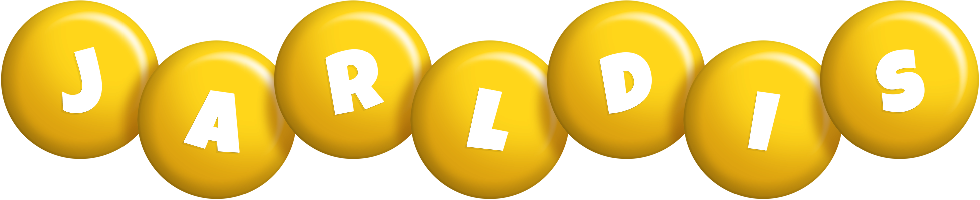 Jarldis candy-yellow logo