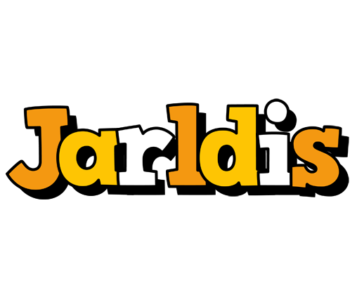 Jarldis cartoon logo