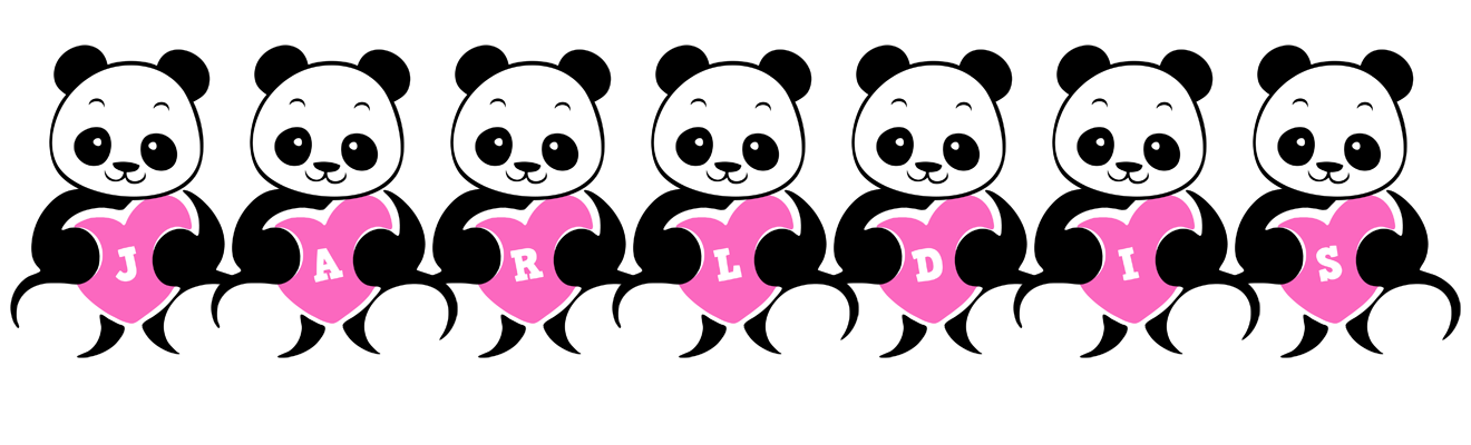 Jarldis love-panda logo