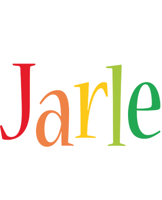 Jarle birthday logo