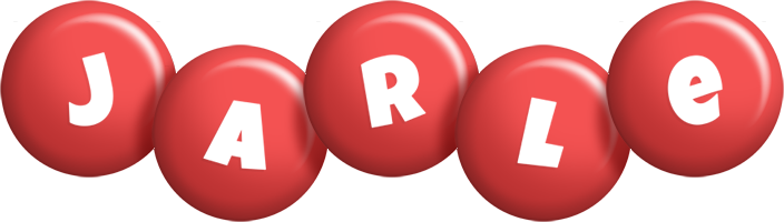 Jarle candy-red logo