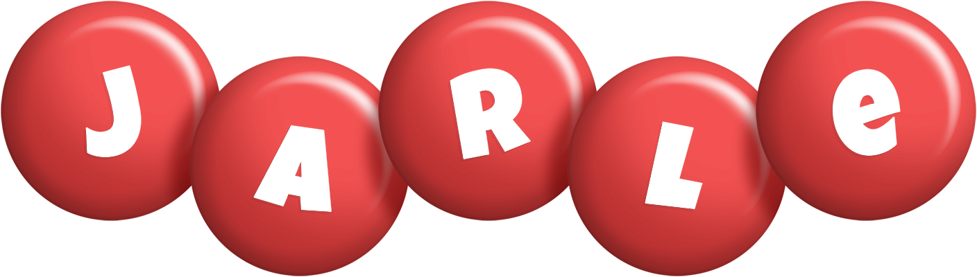 Jarle candy-red logo