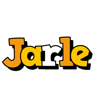 Jarle cartoon logo