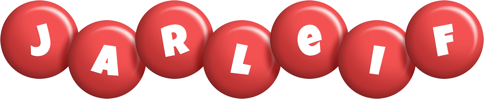 Jarleif candy-red logo