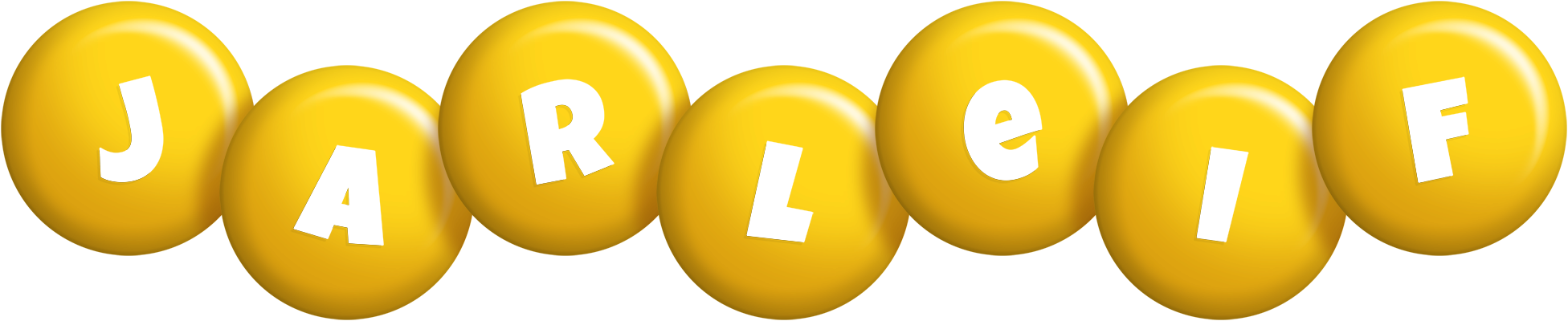 Jarleif candy-yellow logo