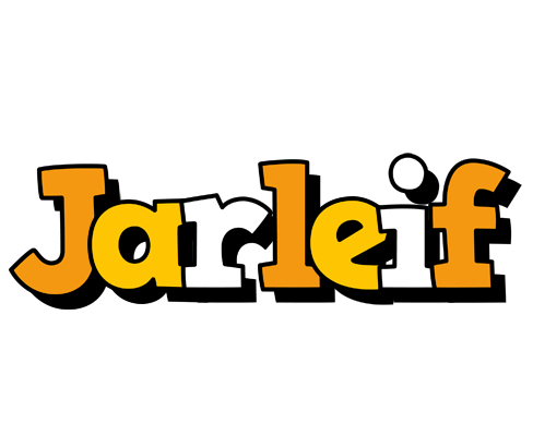 Jarleif cartoon logo