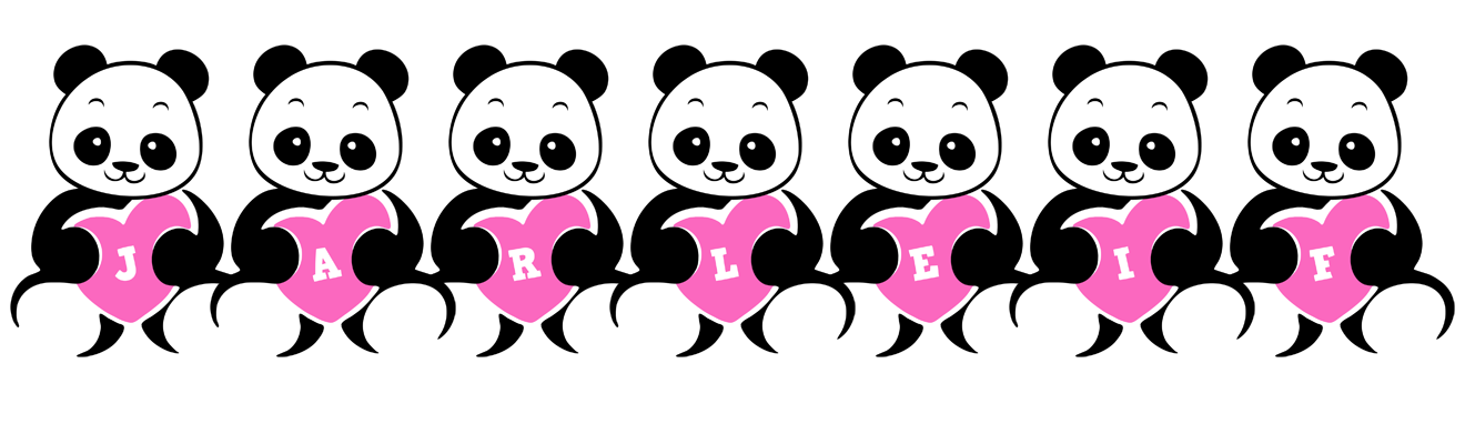Jarleif love-panda logo
