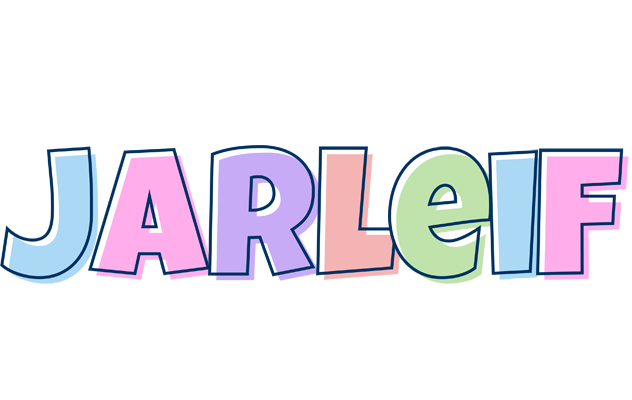 Jarleif pastel logo