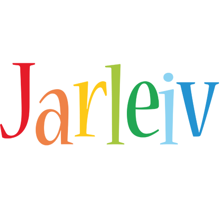 Jarleiv birthday logo