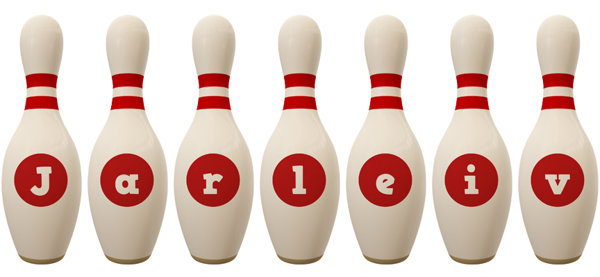 Jarleiv bowling-pin logo