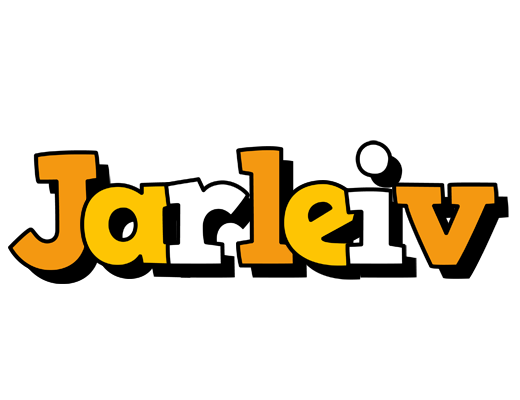 Jarleiv cartoon logo