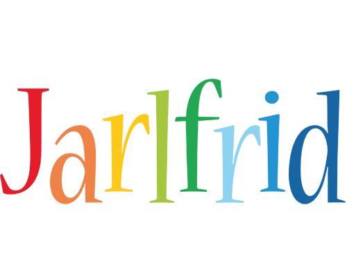 Jarlfrid birthday logo