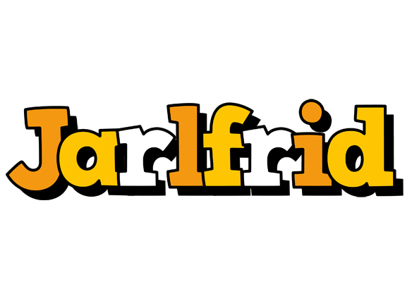 Jarlfrid cartoon logo
