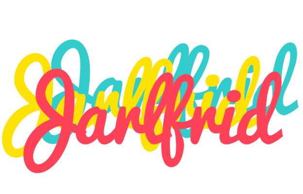 Jarlfrid disco logo