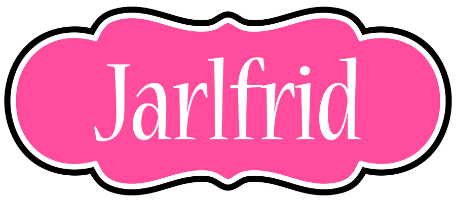Jarlfrid invitation logo