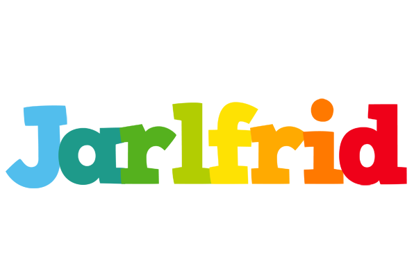 Jarlfrid rainbows logo