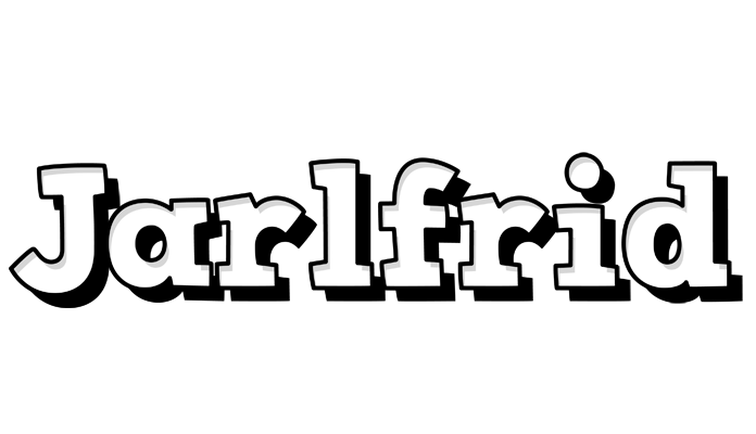 Jarlfrid snowing logo