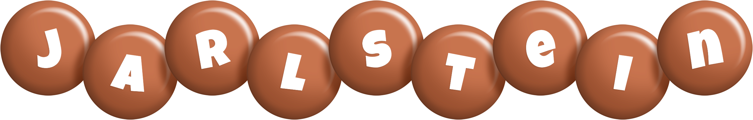 Jarlstein candy-brown logo