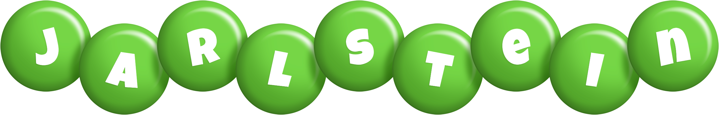 Jarlstein candy-green logo