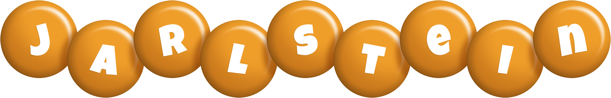 Jarlstein candy-orange logo