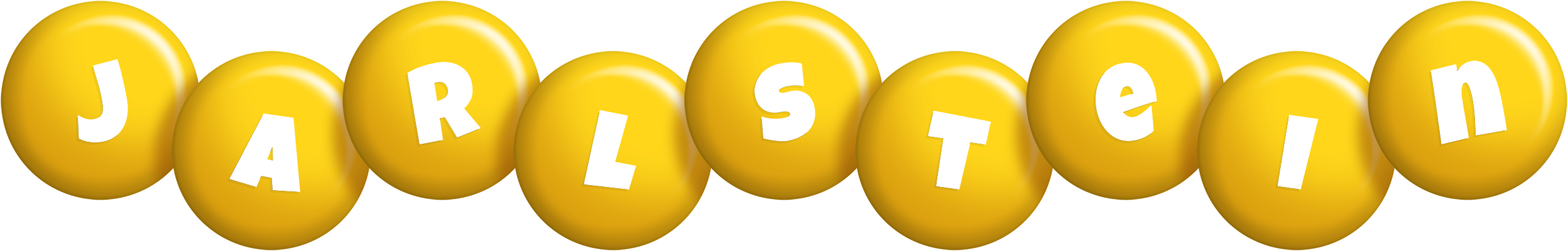 Jarlstein candy-yellow logo