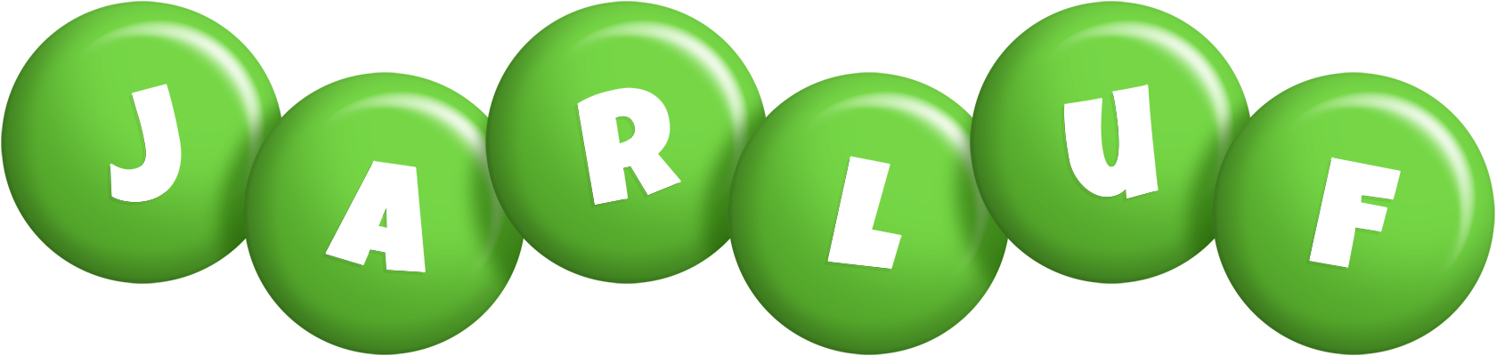 Jarluf candy-green logo