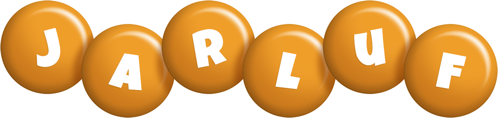 Jarluf candy-orange logo