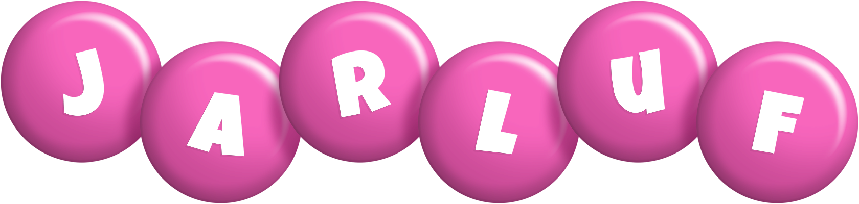Jarluf candy-pink logo