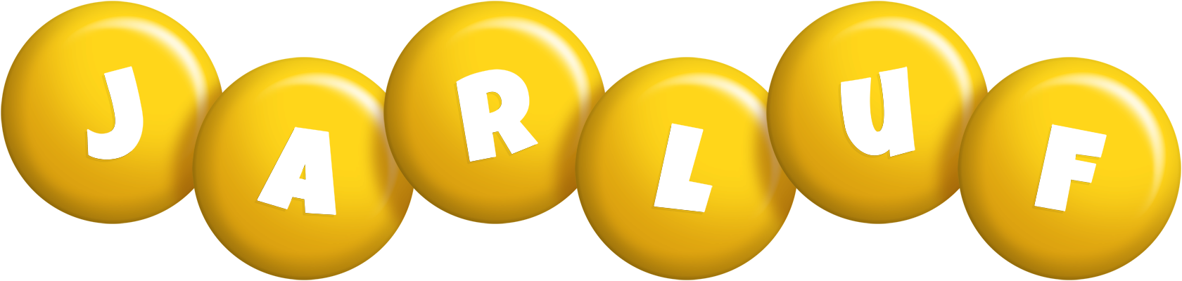 Jarluf candy-yellow logo