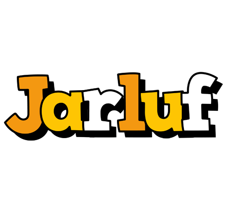 Jarluf cartoon logo