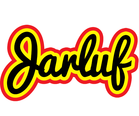 Jarluf flaming logo