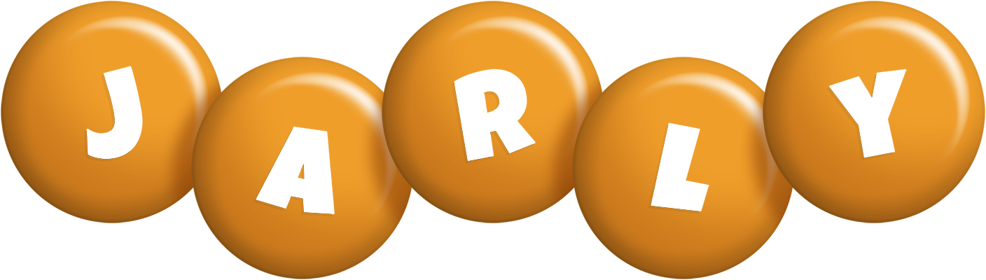 Jarly candy-orange logo