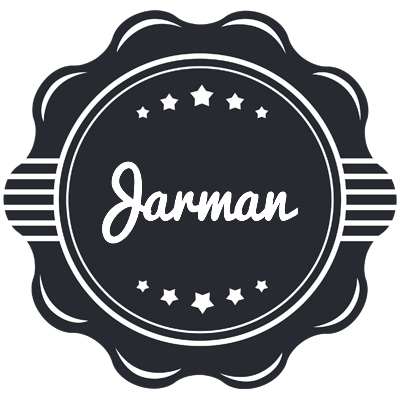 Jarman badge logo