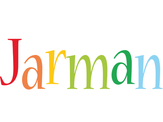 Jarman birthday logo