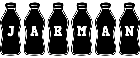 Jarman bottle logo