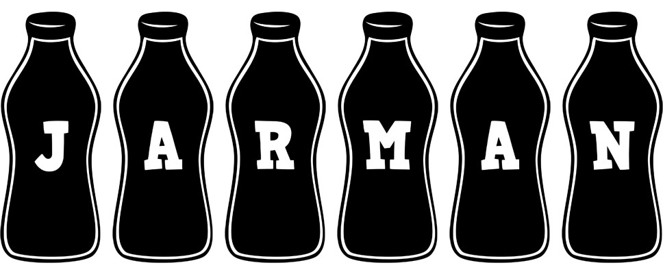 Jarman bottle logo
