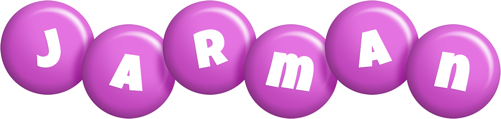 Jarman candy-purple logo