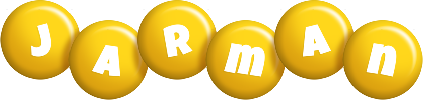 Jarman candy-yellow logo