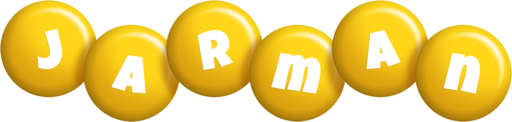 Jarman candy-yellow logo