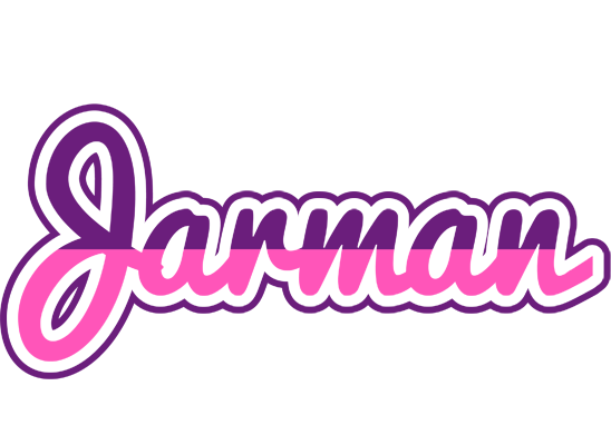 Jarman cheerful logo