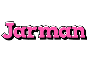 Jarman girlish logo
