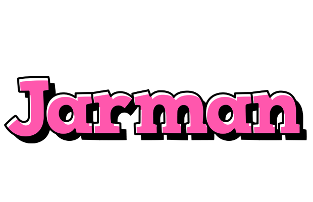Jarman girlish logo