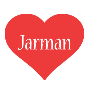 Jarman love logo