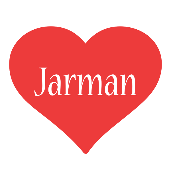 Jarman love logo