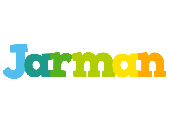 Jarman rainbows logo