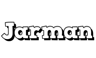 Jarman snowing logo